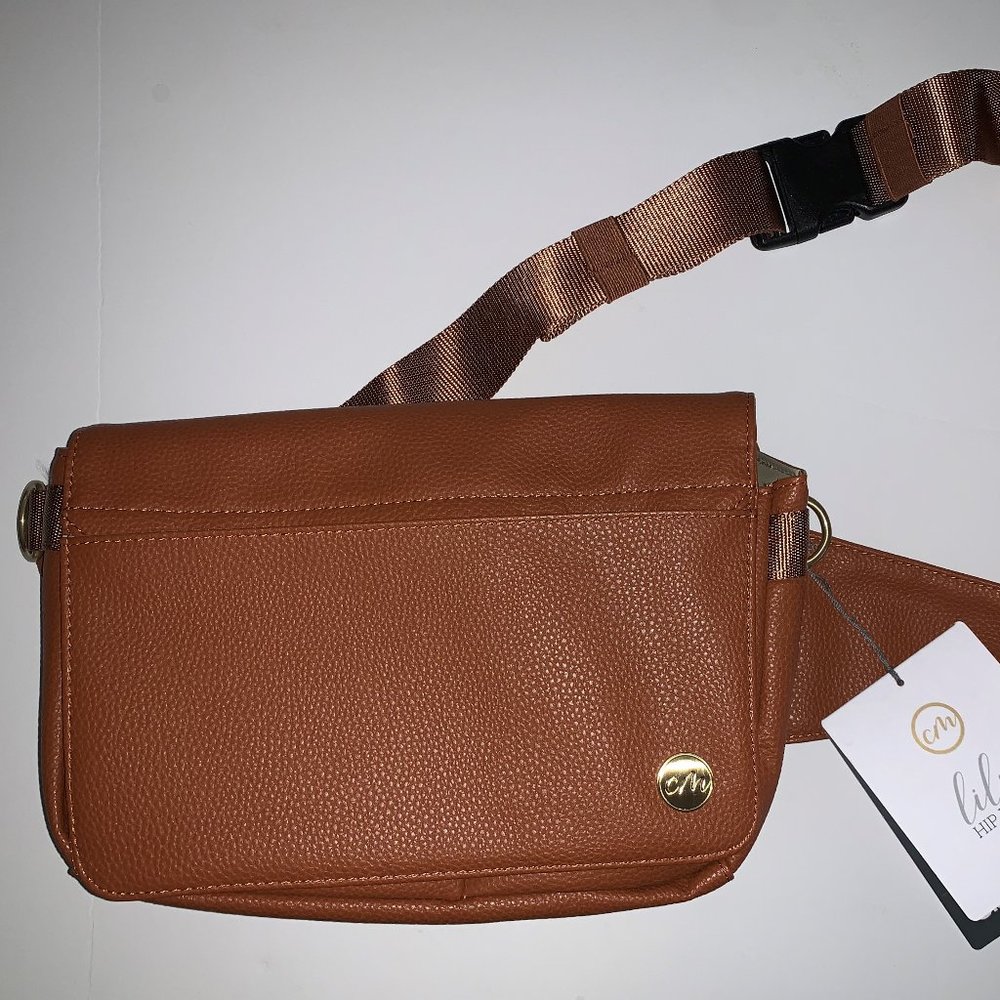 CleverMade Crossbody Diaper Bag Tote/Fanny Pack